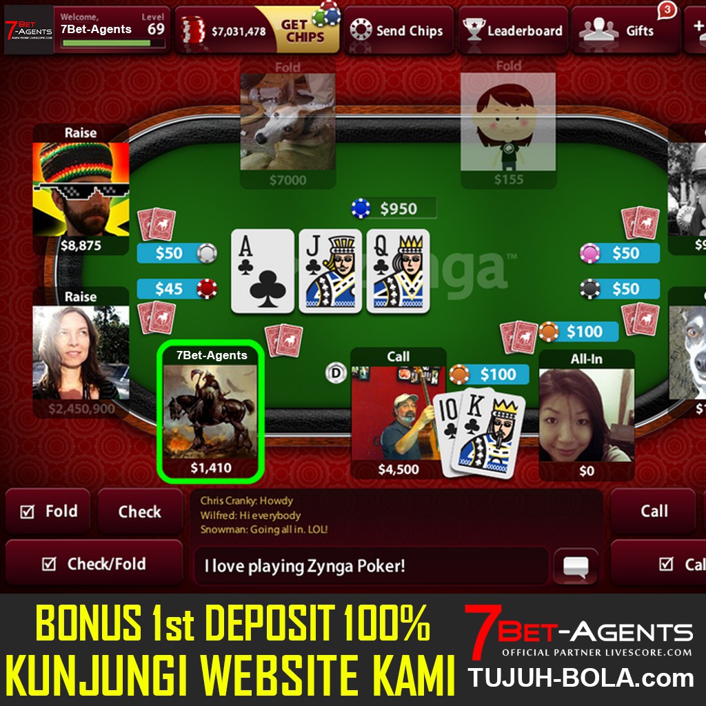 Beli Chip Zynga Poker Resmi