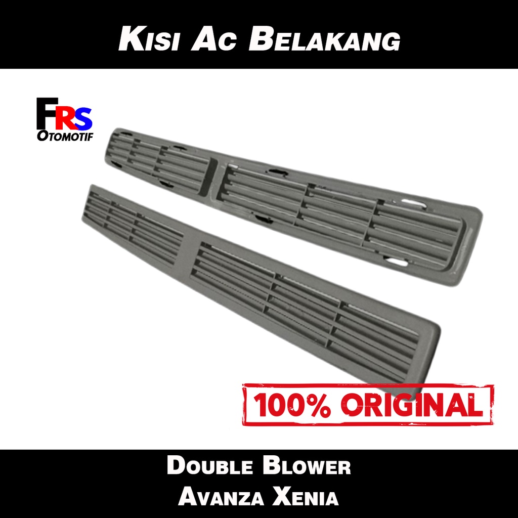 Kisi kisi AC Hisap tutup double blower belakang mobil New Avanza Xenia Rush Terios