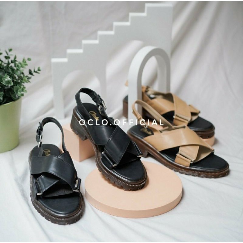*READY BLACK 38* Raldea Sandals by Oclo.Official