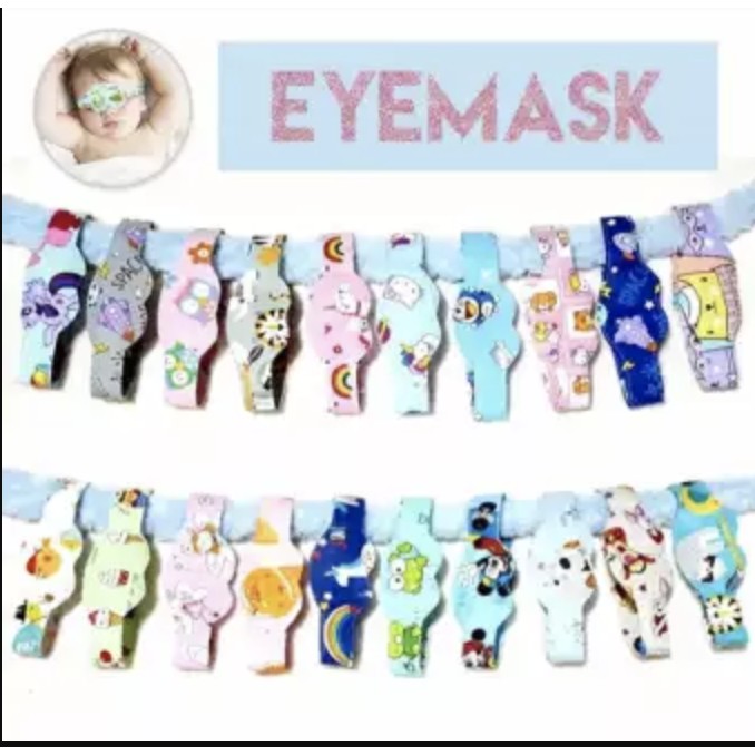 kacamata jemur bayi / eyemask baby protector