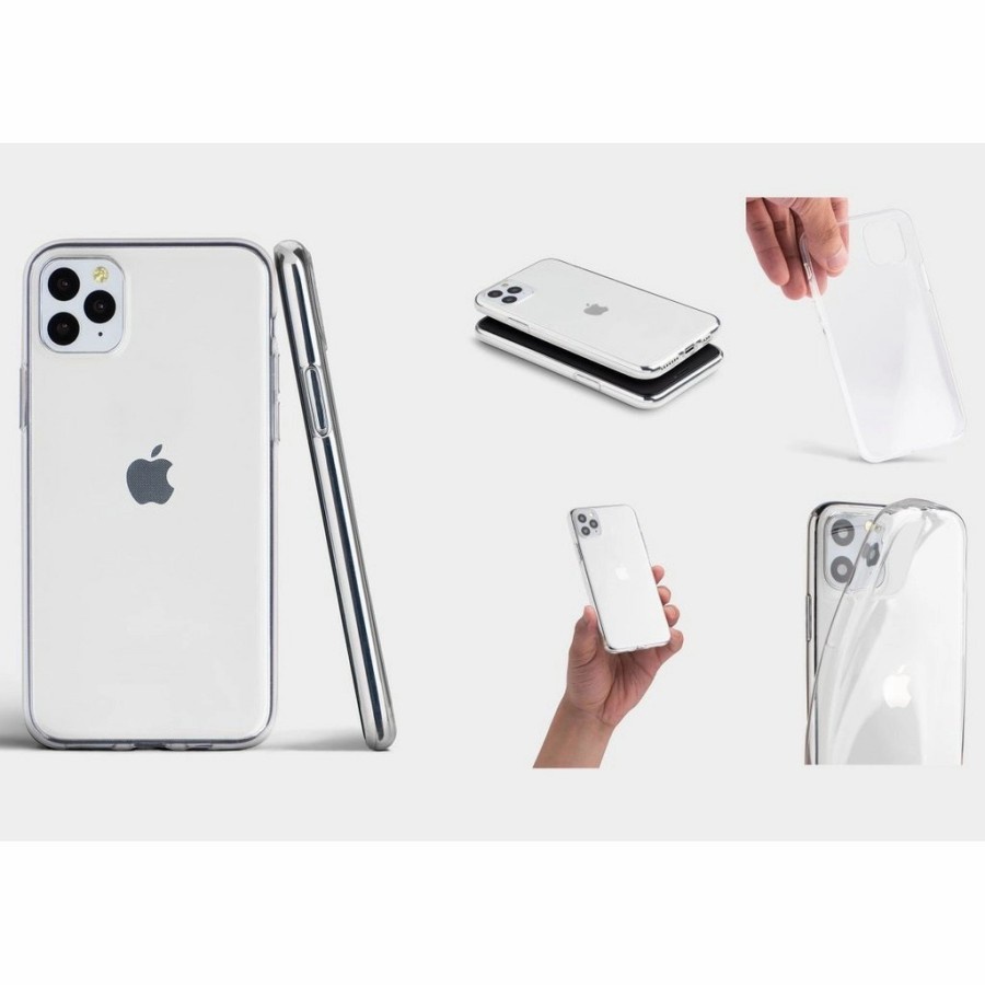 IPHONE 6 6s 7 8 PLUS X XR XS Max 11 Pro Max 12 Pro Max 12 Mini CASE TRANSPARAN CLEAR TPU SOFTCASE PREMIUM