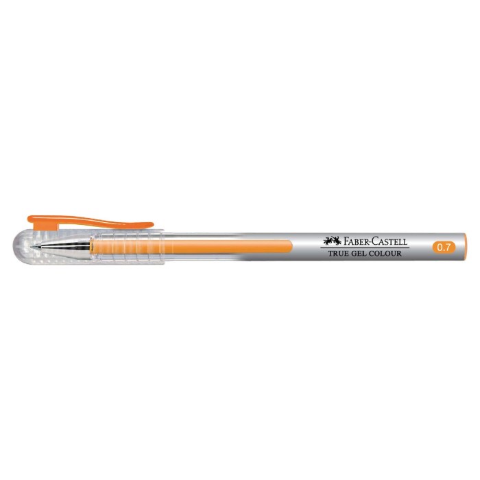 

Faber-Castell True Gel Pen -- Orange Ink 0.7 mm promo