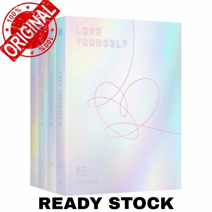 [+Poster] Album BTS Love Yourself Answer KPOP Korean Idol Sealed Star Seller Termurah