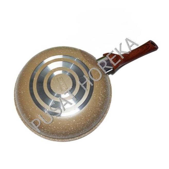 Viera Fry Pan 24cm 24 cm Marble Wajan Teflon Ceramic Frypan Keramik