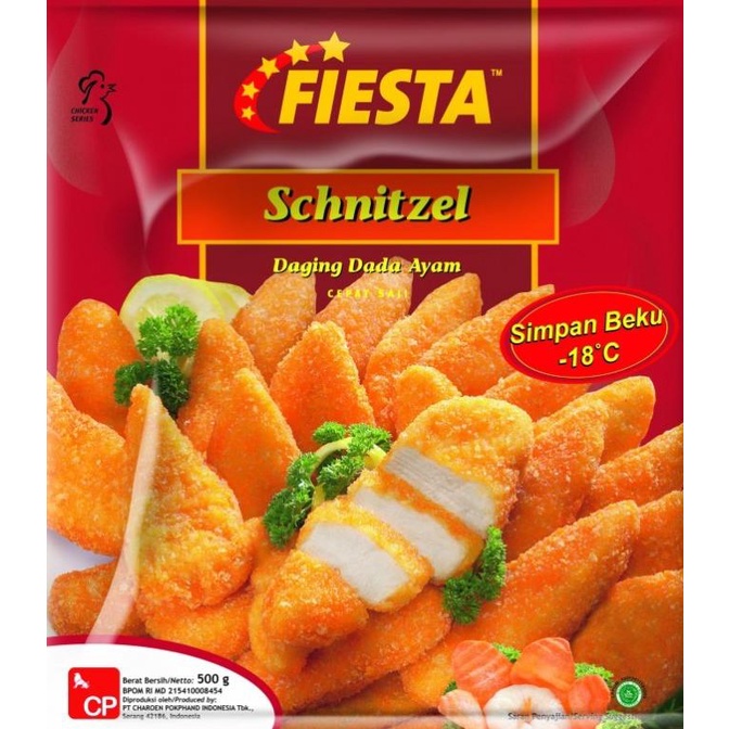 

PROMO Fiesta Schnitzel Daging Dada Ayam 500 Gr MURAH