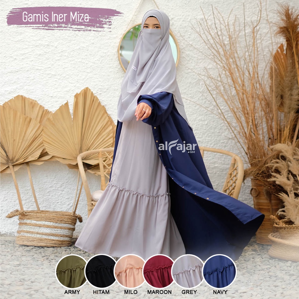 Gamis Inner MIZA by Alfajar