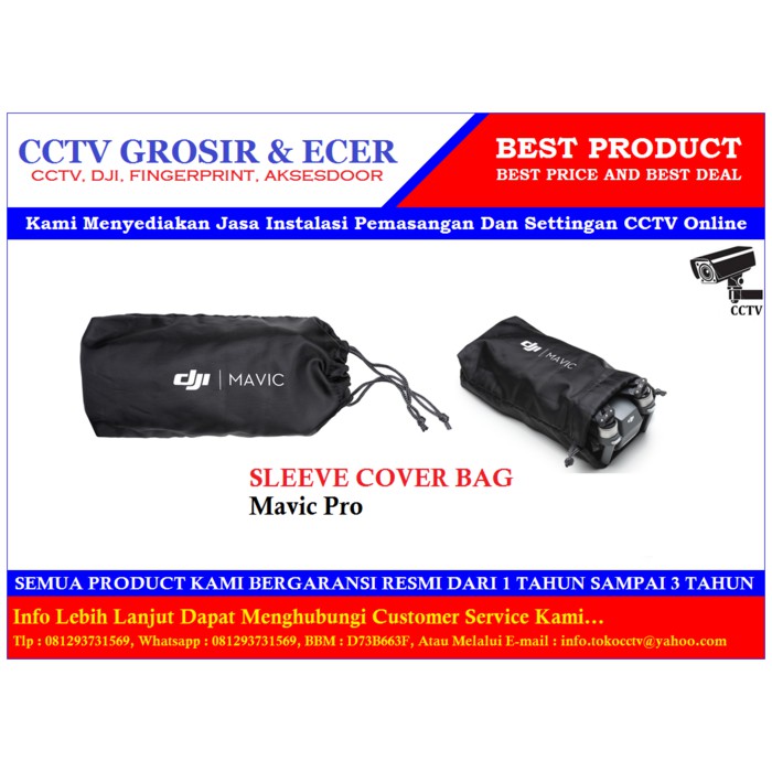 Dji Mavic Pro - Sleeve Cover Bag - 6Aeca9 - Original Asli