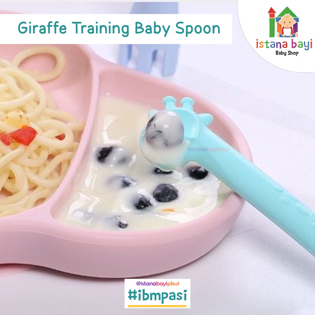 Carterlove Teether Spoon &amp; Fork 2in1 - Sendok Makan Bayi