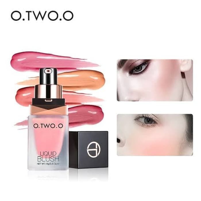O.TWO.O LIQUID BLUSH ON / BLUSH ON CAIR - SATU