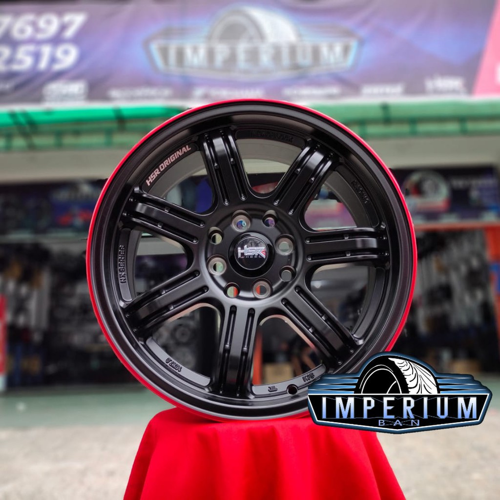velg racing murah tipe hsr siak ring 16 utk ignis brio jazz