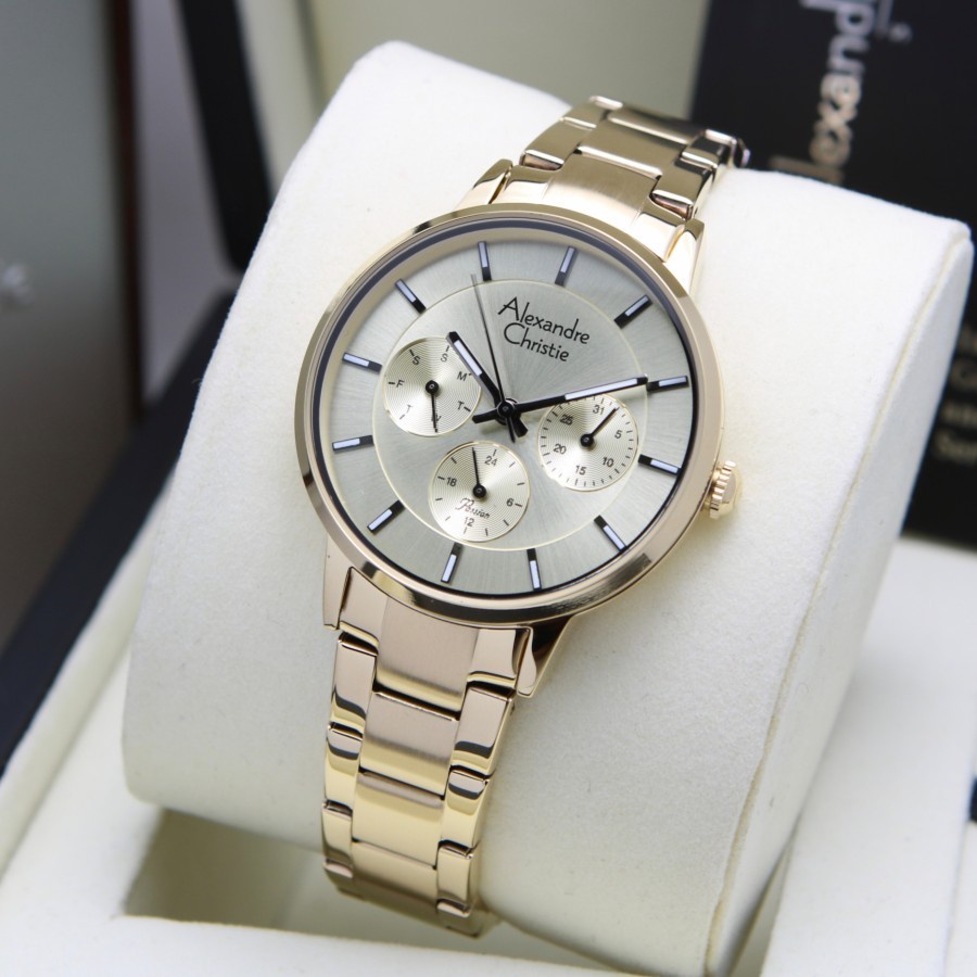 Jam tangan wanita alexandre christie 2927 / 2959 original