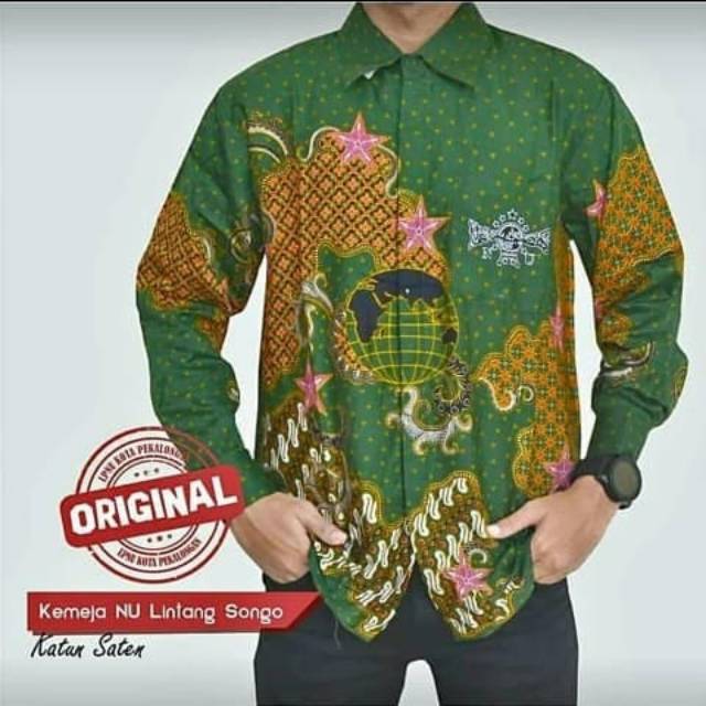 Kemeja Batik NU Lintang Songo