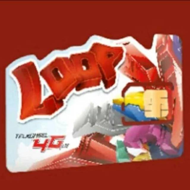 Kartu Perdana Telkomsel Loop Segel