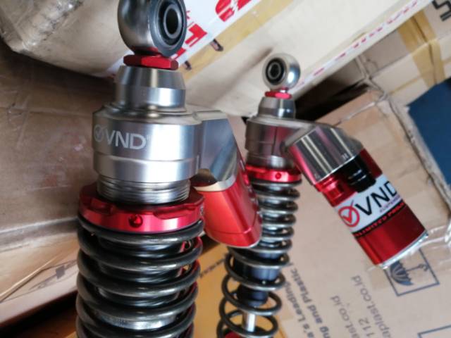 Shockbreaker xmax pcx adv vnd racing Ak9966 348mm / shock breaker pcx xmax adv / shock pcx xmax