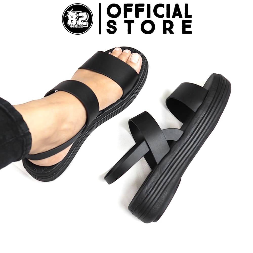 Camou Sendal - NETI Blackberry Sandal Tali Perempuan Bahan Full Karet Anti Licin Slip Tidak Mudah Putus Tahan Lama Tersedia Ukuran 36-41