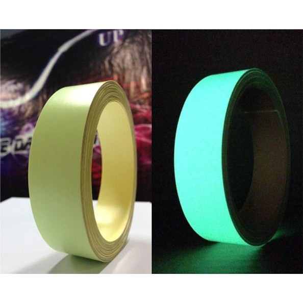

Sticker Fosfor Bercahaya Glow in The Dark 2.5cmx10m Terlaris