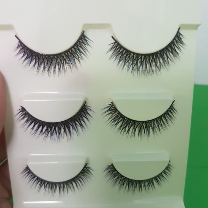(BOW) 3pasang Bulu Mata Palsu Import (Z3D05,Y-03,3D-34,3D-01,3D-16,3D-41,3D-77,H-65,JKX12,Y-01,Z3D02,3D-03,H-74)