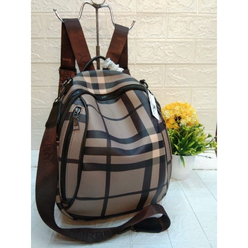 RANSEL BB SOULDIER TAS RANSEL LAPTOP BURBERRY KERANG WANITA IMPORT