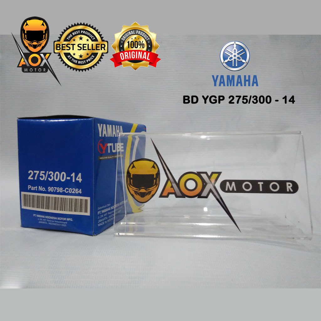 Ban dalam motor 275/300-14, 80/90,90/80,90/90-14 ORIGINAL YMH YTUBE 90798C026400