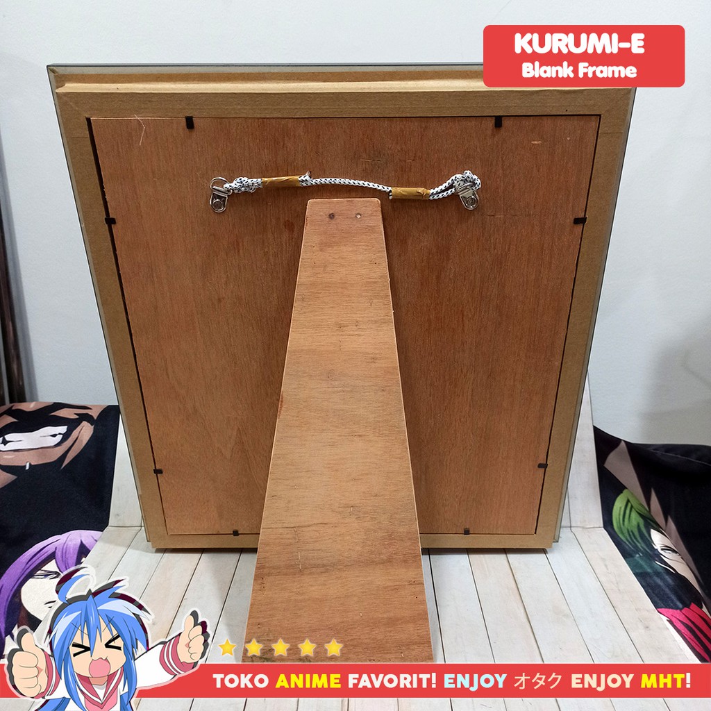 Frame Pigura Bingkai Foto 3D Craft DIY Kurumi Kurumi-e Pajangan