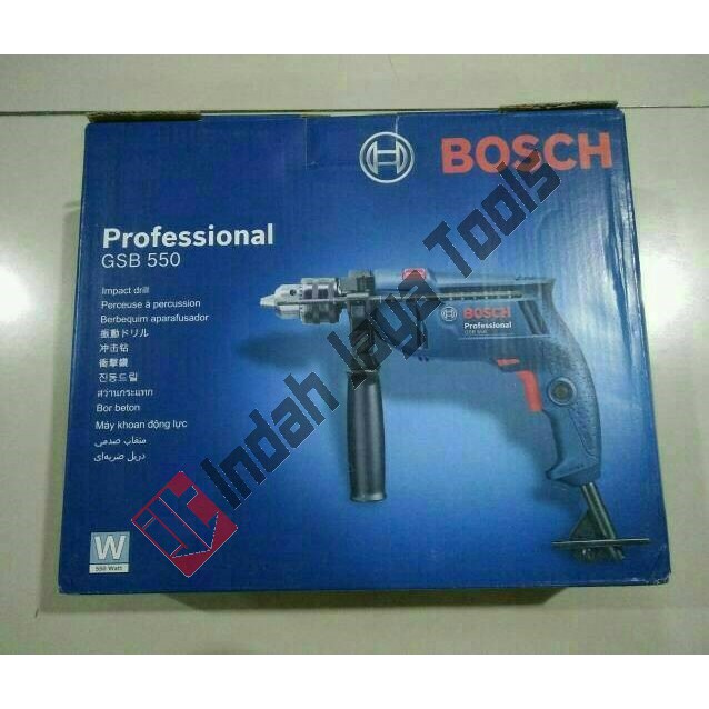 Mesin Bor Beton 13 mm BOSCH GSB 550