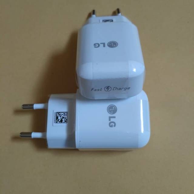 ADAPTOR ADAPTER BATOK KEPALA CHARGER LG G5 1.8A FAST CHARGING ORIGINAL