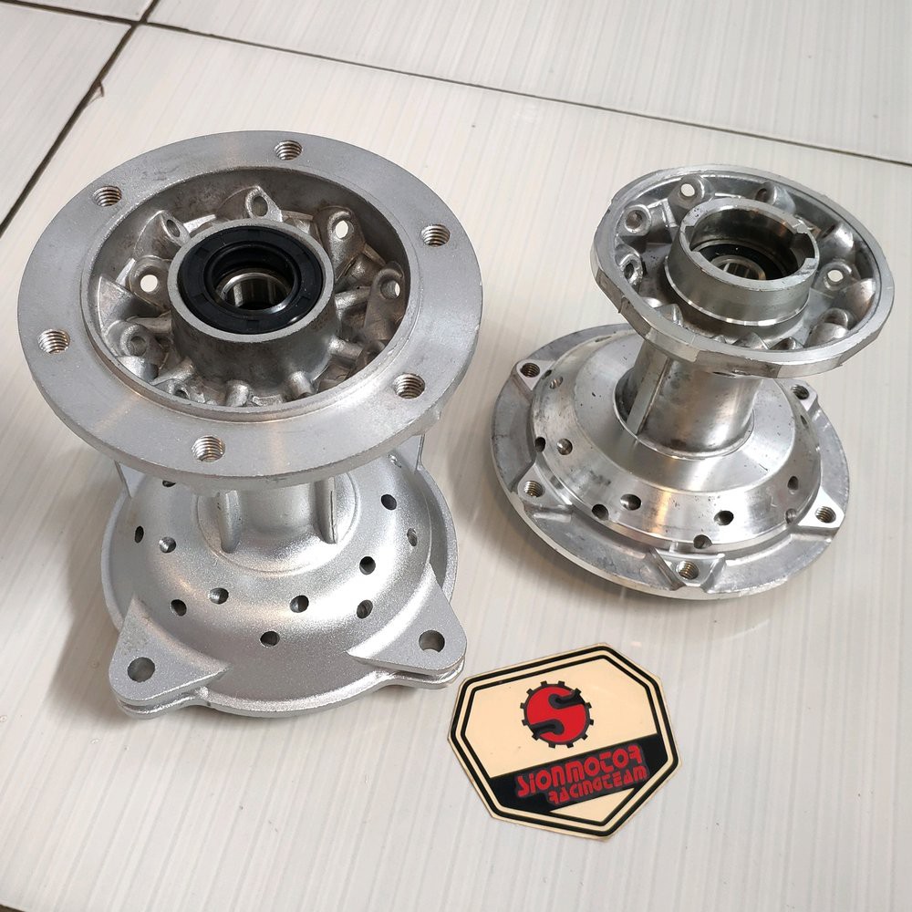 Tromol Set KLX 150 Silver 36H Wilwood SION MOTOR