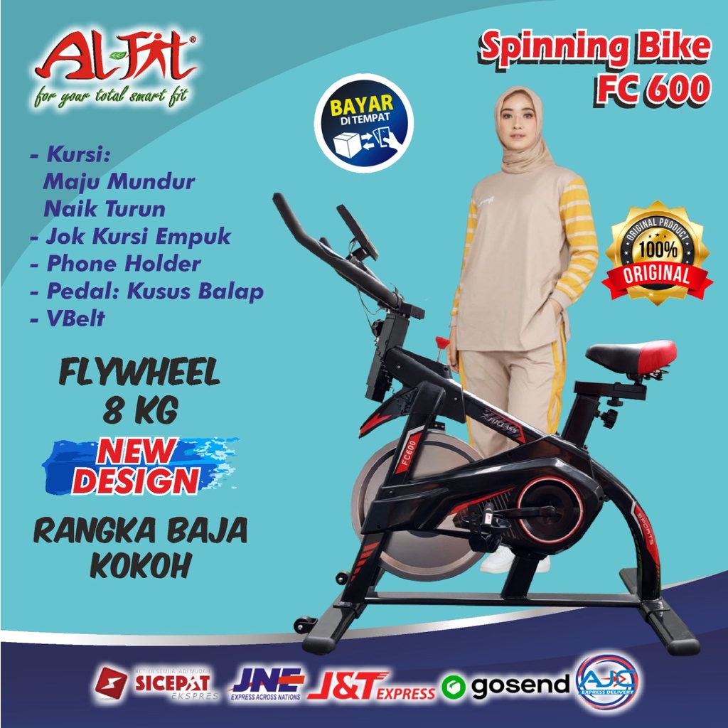 Alat Olahraga Alat Fitness Sepeda Speda Statis  Sepeda Balap Olahraga Sepeda Cepat FC ROME 600