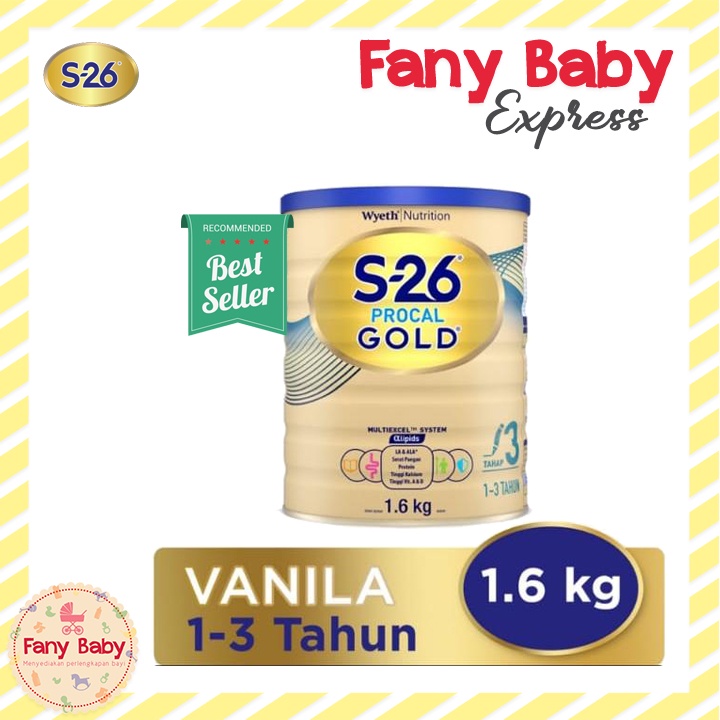 S26 GOLD TAHAP 3 - 4 /1600GR (PROCAL GOLD / PROMISE GOLD) [BEST SELLER]