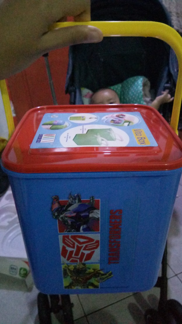Onyx Transformers Kotak Penyimpanan / Vito Box Small 5.2 L (b-0040-tfs03)