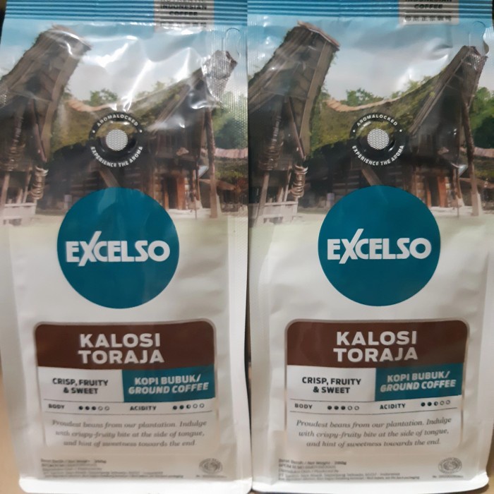 

kopi excelso kalosi toraja bubuk 200 gram