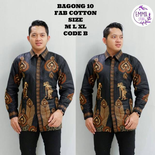 KEMEJA BATIK BAGONG SUPER NYAMAN
