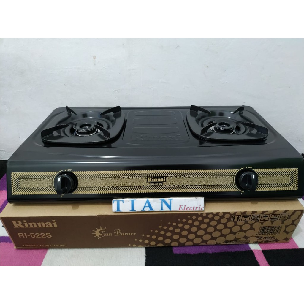 RINNAI RI-522S Kompor Gas 2 Tungku