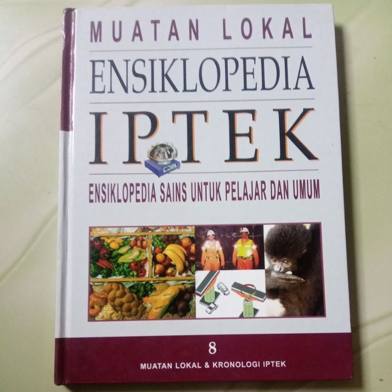 Buku Pengetahuan Anak Muatan Lokal Ensiklopedia IPTEK 8