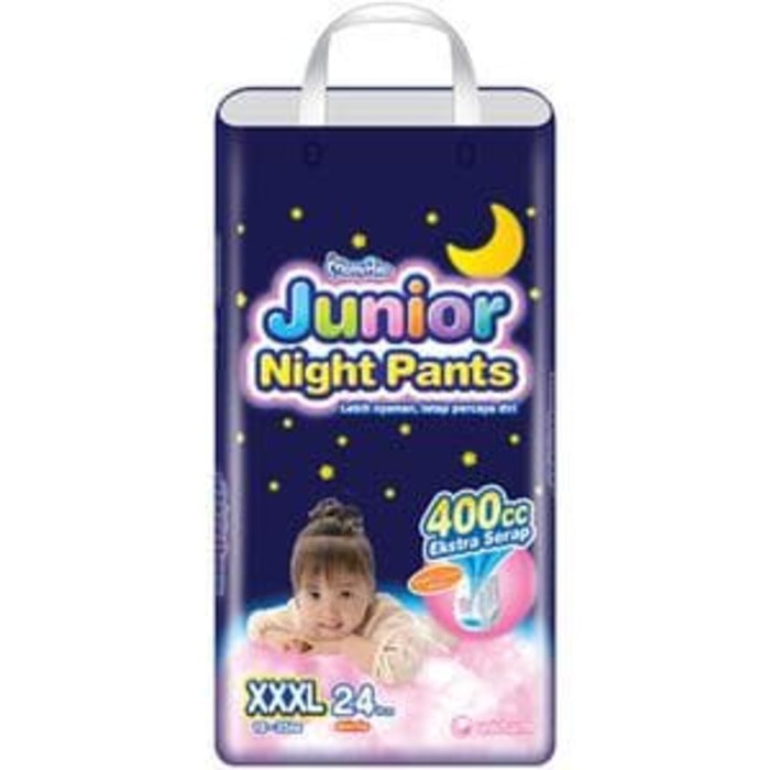 MamyPoko Junior Night Pants Boy/Girl XXL dan XXXL / Popok