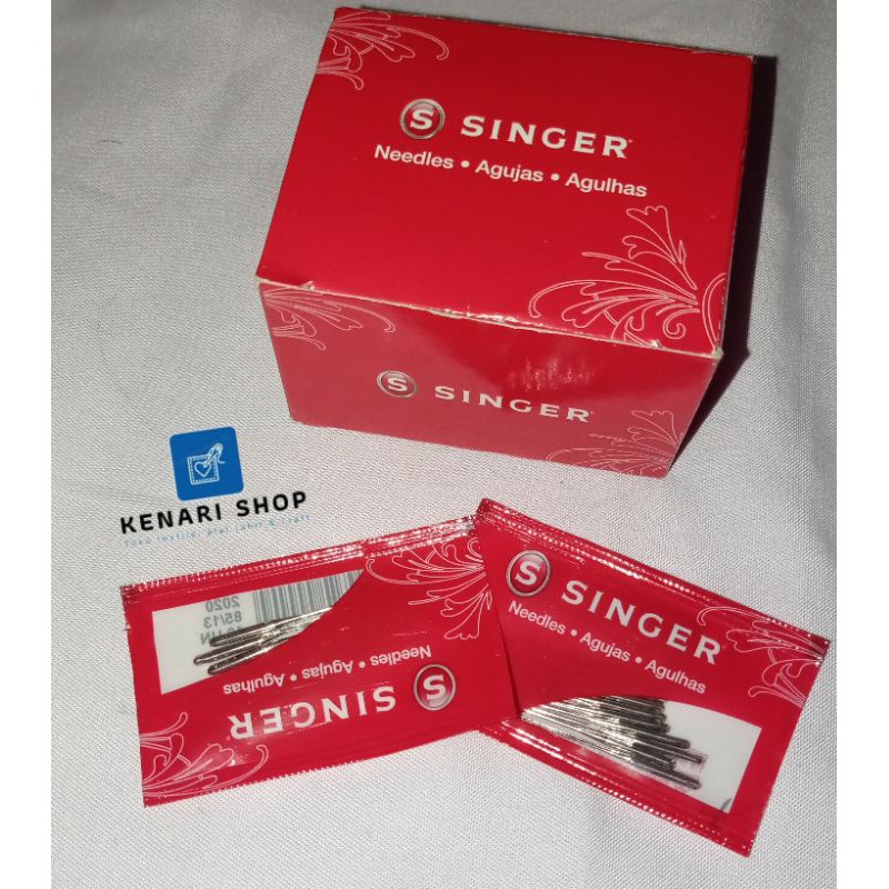 Jarum Singer /Jarum Jahit Jarum Mesin Jahit Singer No 11 - 14 Jarum Mesin Jahit