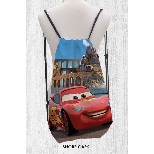 Tas Cars Disney (Serut / Tote Bag)