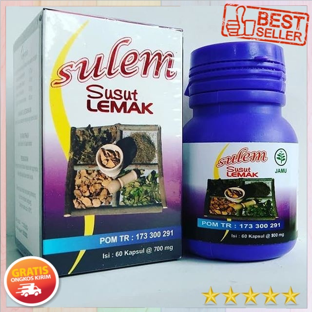 Bisa COD Susut Lemak / SULEM / Obat Pelangsing / Kapsul Herbal Penurun Berat Badan dan perut buncit