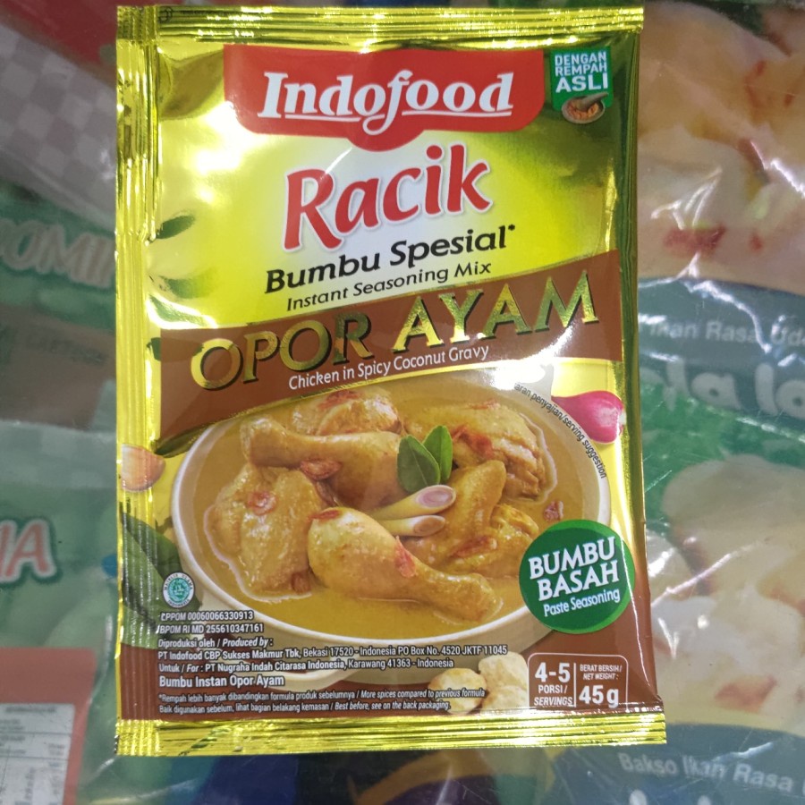 

Indofood racik opor ayam 45 gr
