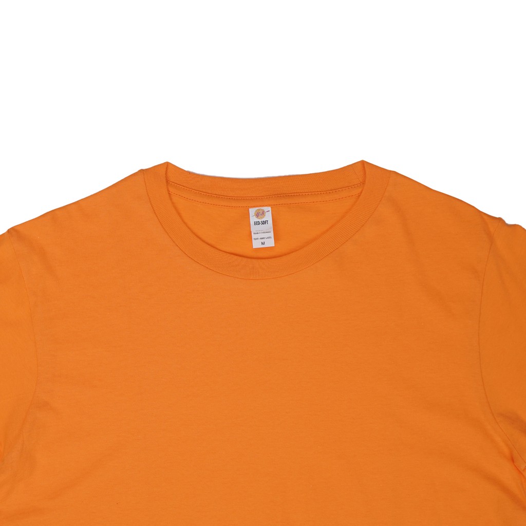 Kaos Polos Orange Label Y&amp;S ECOSOFT SS 30's