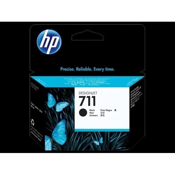 Tinta HP 711 black original 80ml