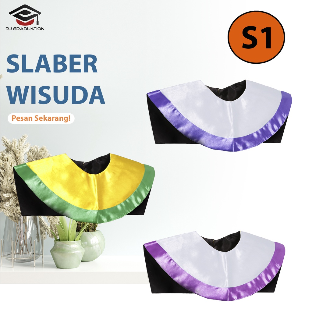 KERAH WISUDA / SLABER TOGA WISUDA / SLEBER SARJANA / PERLENGKAPAN WISUDA / ATRIBUT WISUDA