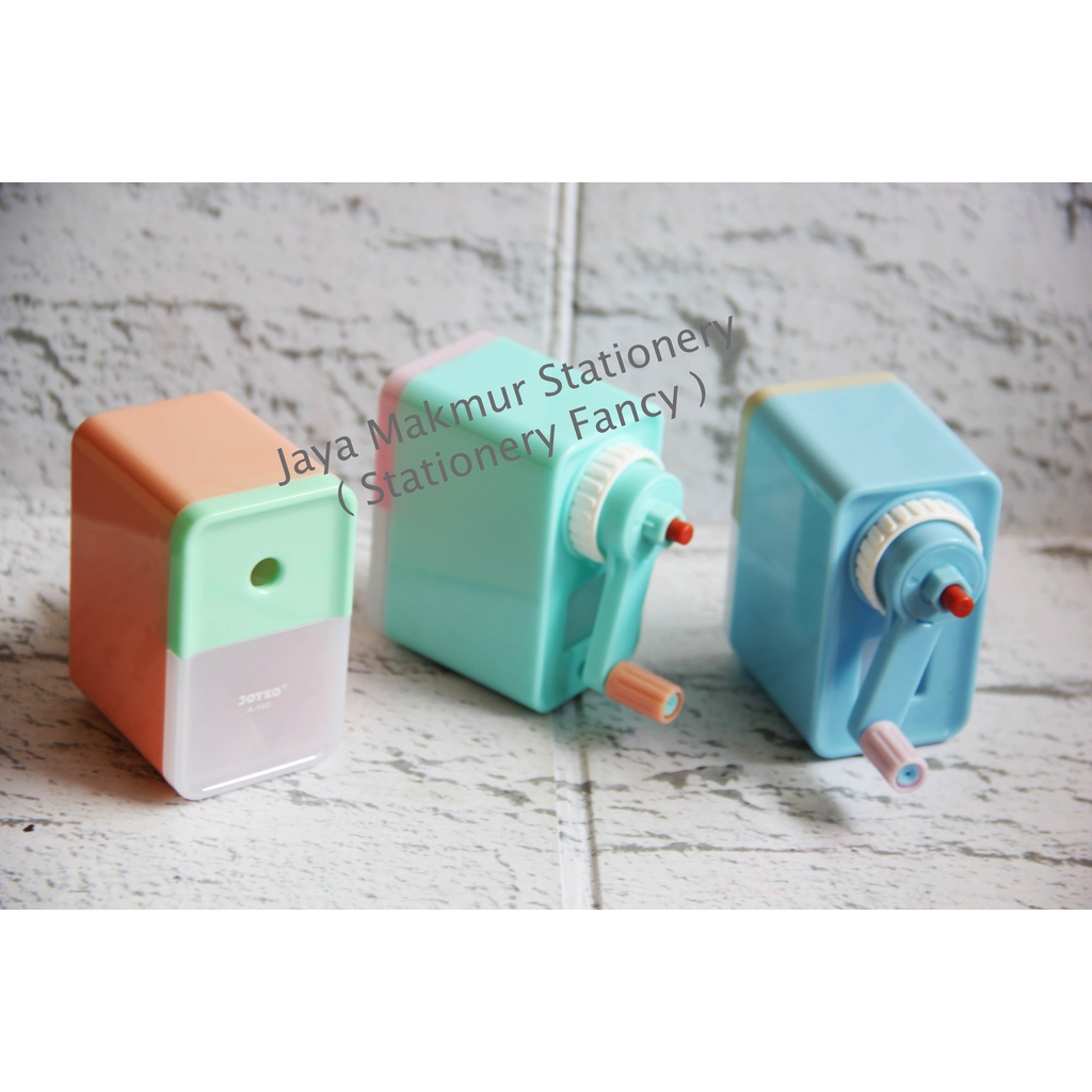 Rautan Serutan Sharpener Pastel Joyko A-160 (Eceran)