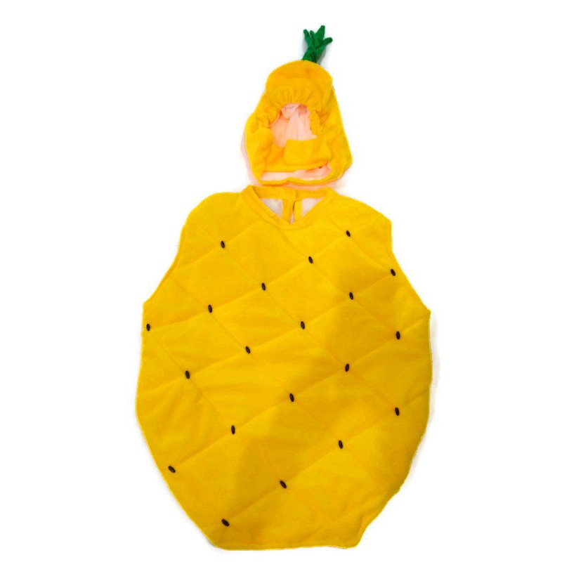 KOSTUM NANAS  BAJU KOSTUM NANAS  KOSTUM KARAKTER BUAH NANAS  JUAL BAJU KOSTUM NANAS ANAK TK LUCU