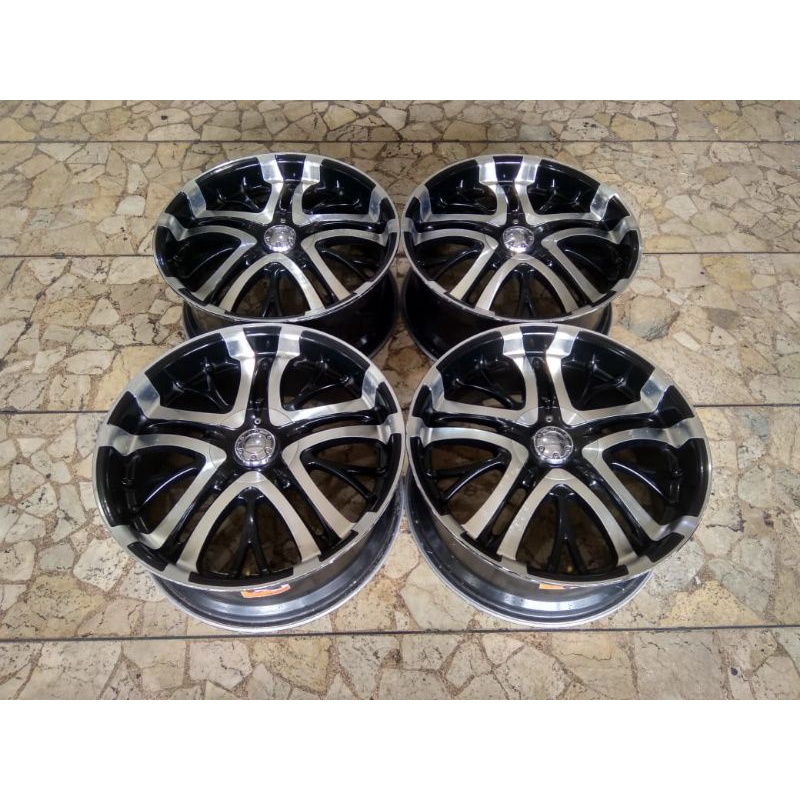 Velg Racing Second Incubus R20 Pcd 5x114 +Ban Achilles 245 40 R20 Cocok Buat Inova Juke Hrv Dll