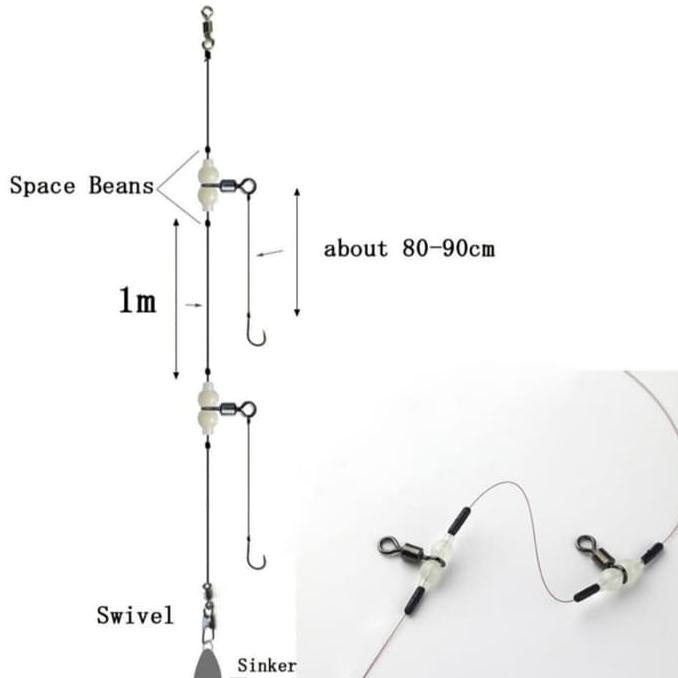 KONEKTOR KILI KILI BARREL JOINT MATA KAIL HOOK PANCING GARONG UMPAN EXCLUSIVE