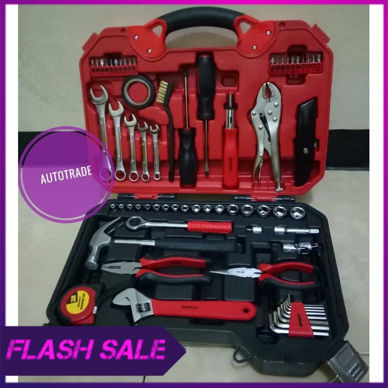 ToolKit 66 Tool Kit Box Set ORIGINAL Krisbow Kotak Perkakas Mekanik