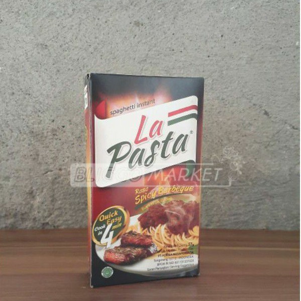 

La Pasta / Spaghetti Instan / Spicy Barberque 57g