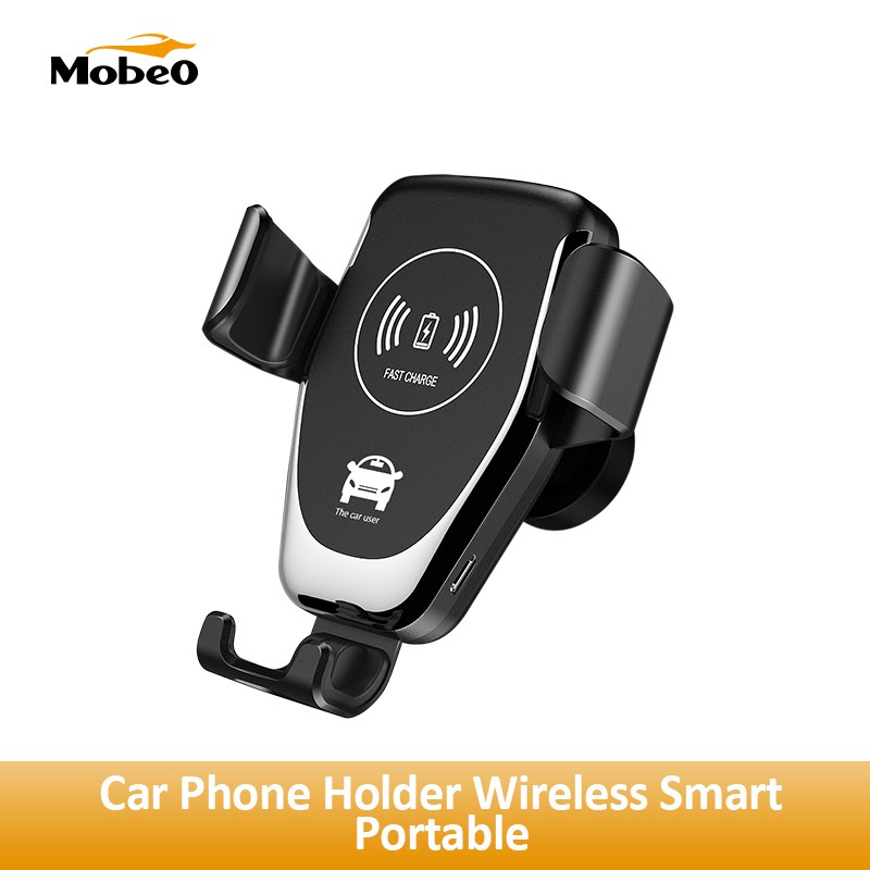 

Mobeo Phone Holder Wireless Charger Mobil Smart Portable