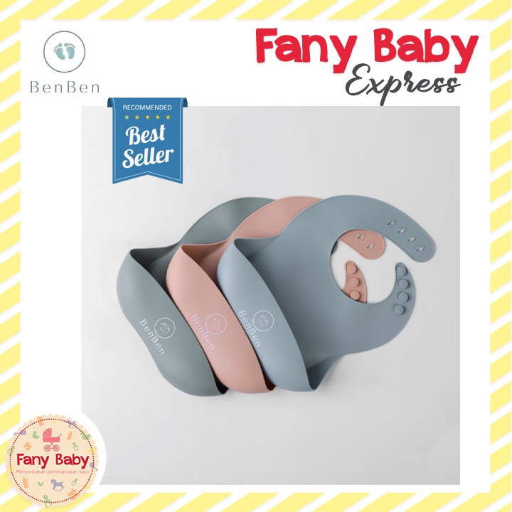 BENBEN SILICONE BABY BIBS